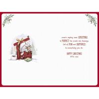 Baby Girl's 1st Christmas Me to You Bear Christmas Card Extra Image 1 Preview